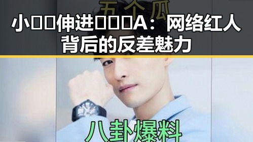 小🐔🐔伸进🈲🔞🔞A:网络红人背后的反差魅力