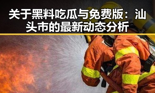 关于黑料吃瓜与免费版：汕头市的最新动态分析