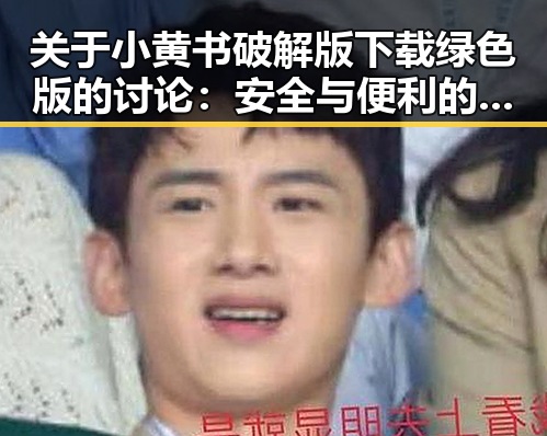 关于小黄书破解版下载绿色版的讨论:安全与便利的平衡