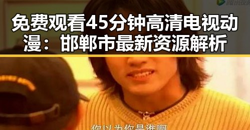 免费观看45分钟高清电视动漫:邯郸市最新资源解析